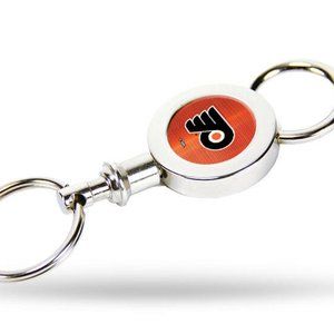 PHILADELPHIA FLYERS KEYCHAIN KEYRING QUICK RELEASE